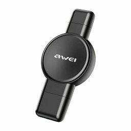 AWEI W26 Apple Watch/Samsung Watch töltő - fekete