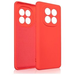Beline Silicone tok Xiaomi Redmi Note 14 Pro Plus - piros