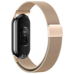 Beline Magnetic szíj Xiaomi Mi Band 9/8 - rózssarany színű