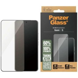 PanzerGlass edzett üveg fekete szegéllyel Xiaomi 15