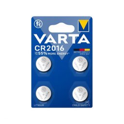 VARTA gombelem (CR2016, 3V, lítium) 4db/csomag