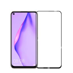 3D Edzett üveg Huawei P40 Lite fekete