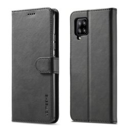 IMEEKE Wallet tok Samsung Galaxy A42 fekete