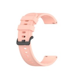 RUBBER Univerzális óraszíj - szélessége 20mm rózsaszín