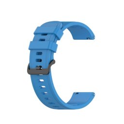 RUBBER Univerzális óraszíj - szélessége 20mm világoskék