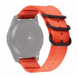 NYLON Univerzális óraszíj - szélessége 20 mm, narancssárga
