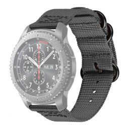 NYLON Univerzális óraszíj - szélessége 20mm szürke