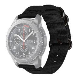 NYLON Univerzális óraszíj - szélessége 20mm fekete