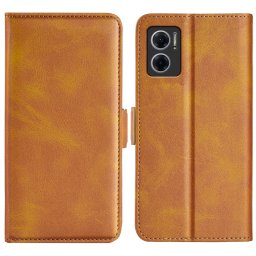SIDE Wallet tok Xiaomi Redmi 10 5G világosbarna