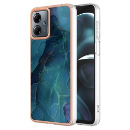 IMD MARBLE Védőburkolat Motorola Moto G14 GREEN