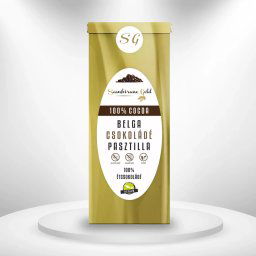 Sambirano Gold – 100% kakaótartalmú belga étcsokoládé pasztilla 1000 g