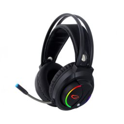 Esperanza sztere Gaming fejhallgat mikrofonnal RGB Nightshade