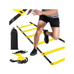 Koordincis edzltra 3m, futball edzs, fitness eszkz, sporteszkz, gyakorl ltra, sport edzs segdeszkz.