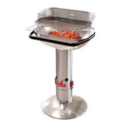 Barbecook BC-CHA-1004 Loewy 55 SST rozsdamentes acl faszenes grill, 55x33x101cm