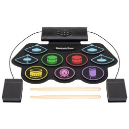 Home HRD1 feltekerhet dobszett, 7 vlaszthat ritmus s 10 dem dal, , dobols felvtele s visszajtszsa, Bluetooth funkci