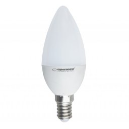 Esperanza energiatakarkos LED villanykrte C37 E14 foglalattal, 6W teljestmnnyel