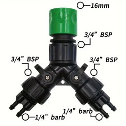 Kerti csepegtet ntz csap adapter 4-utas eloszt