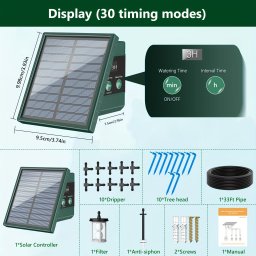 Solar csepegtet ntzrendszer kertbe