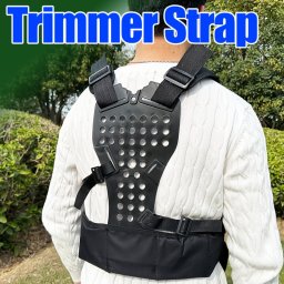 Fekete Trimmer Pnt - Tarts, Knyelmes, llthat Nylon Vllpnt Fnyrkhoz s Kerti Eszkzkhz