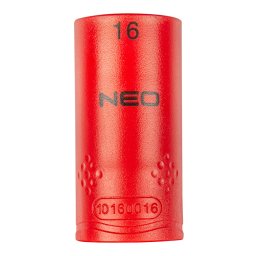 NEO TOOLS Dugkulcs 6-lap 1/2" 16mm 1000V, szigetelt 25 v garancival 01-186