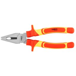 NEO TOOLS Kombinlt fog 1000V, szigetelt, 200MM(8"), CrV, polrozott 25 v garancival 01-222