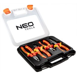 NEO TOOLS Fogkszlet 1000V, szigetelt 4db 25 v garancival 01-236