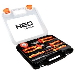 NEO TOOLS Szerszmkszlet 1000V, szigetelt 7db 25 v garancival 01-237