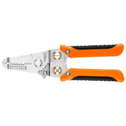 NEO TOOLS Krimpel-, kbelsaru fog, 6az1ben, 0,8-3,2mm 01-549