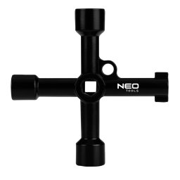 NEO TOOLS Univerzlis kulcs, gpszeti szekrnyekhez 02-002