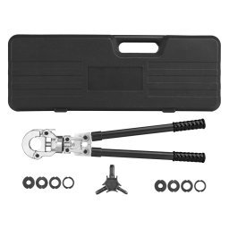 NEO TOOLS Cscsatlakoz prs kszlet PEX csatlakozkhoz, cserlhet fejekkel, cskalibrl szerszmmal 02-445