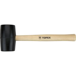 TOPEX Gumikalapcs 50mm 340g, kemnyfa nyl 02A343