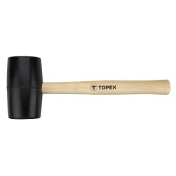 TOPEX Gumikalapcs 58mm 450g, kemnyfa nyl 02A344
