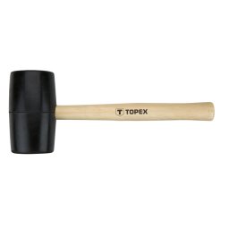 TOPEX Gumikalapcs 63mm 680g, kemnyfa nyl 02A345