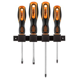 NEO TOOLS Csavarhz kszlet, fali tartval, 4db 25 v garancival 04-191