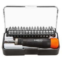 NEO TOOLS Bitfejes MSZERSZ, PRECZIS Csavarhz kszlet 17db 25 v garancival 04-228