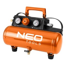 NEO TOOLS Akkus kompresszor Energy+, 18V, 8bar/3.8L 3 v garancival 04-620