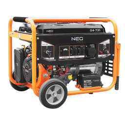 NEO TOOLS ramfejleszt, genertor, 6-6.5KW, 4 tem benzinmotorral 3 v garancival 04-731