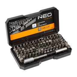NEO TOOLS Csavarhz bitkszlet 100db 25 v garancival 06-104