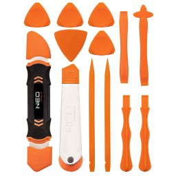NEO TOOLS Mszersz sztvlaszt kszlet 13db, okostelefonok, tblagpek, laptopok. Manyag 06-127
