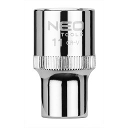 NEO TOOLS Dugkulcs 11mm, 1/2", 6 pontos, SUPERLOCK 25 v garancival 08-011