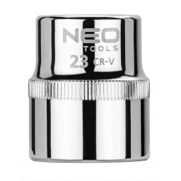 NEO TOOLS Dugkulcs 23mm, 1/2", 6 pontos, SUPERLOCK 25 v garancival 08-023