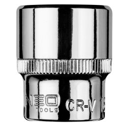 NEO TOOLS Dugkulcs 18mm, 3/8", hatlap 25 v garancival 08-178