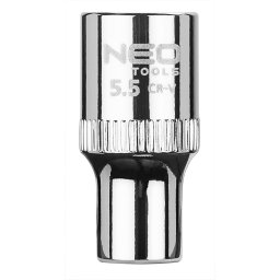 NEO TOOLS Dugkulcs 5.5mm, 1/4", 6 pontos, SUPERLOCK 25 v garancival 08-223