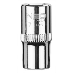 NEO TOOLS Dugkulcs 7mm, 1/4", 6 pontos, SUPERLOCK 25 v garancival 08-225