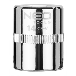 NEO TOOLS Dugkulcs 14mm, 1/4", 6 pontos, SUPERLOCK 25 v garancival 08-232