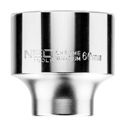NEO TOOLS Dugkulcs 60mm, 3/4", hatlap 25 v garancival 08-341