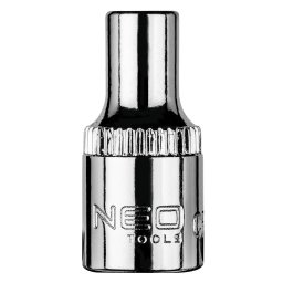 NEO TOOLS Dugkulcs 4mm, 1/4", hatlap 25 v garancival 08-442