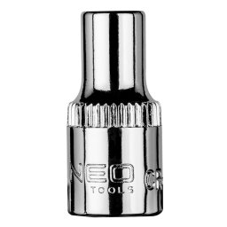 NEO TOOLS Dugkulcs 5mm, 1/4", hatlap 25 v garancival 08-444