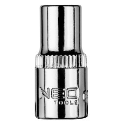 NEO TOOLS Dugkulcs 6mm, 1/4", hatlap 25 v garancival 08-446