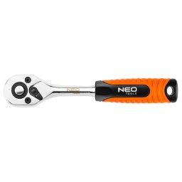 NEO TOOLS Racsnis kulcs 1/4" 150mm 25 v garancival 08-504